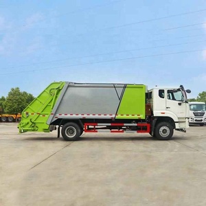 Camion compacteur de déchets HOWO 4X2 10-15CBM pour la collecte des déchets résidentiels et l'assainissement urbain - Vente directe usine - Product Image 1