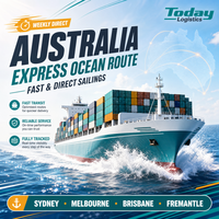 Agent de fret maritime sécurisé Chine-Australie Services d'expédition express LCL Consolidation de marchandises en entrepôt Livraison sécurisée porte-à-porte