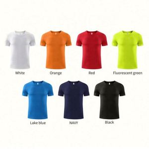 Camiseta Deportiva Blanca Lisa para Hombre, de Secado Rápido, Tejido de Poliéster, con Logotipo Personalizado al por Mayor, Corte Ajustado - Product Image 5