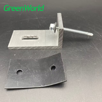 Supports de fixation de panneaux solaires PV Systèmes de montage Pinces intermédiaires