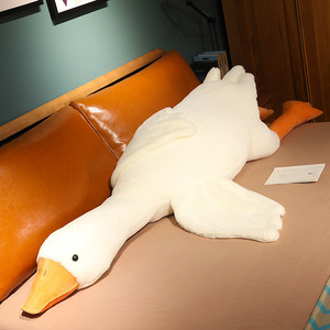 Peluche Oca Bianca Gigante per Celebrazioni Online, Cuscino Creativo per Dormire, Giocattolo di Peluche Unisex Imbottito in Cotone per San Valentino - Product Image 2