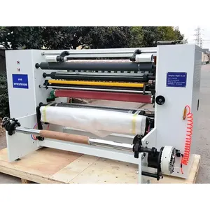 low price bopp packing automatic tape wrapping machine seam sealing tape machine for jacket