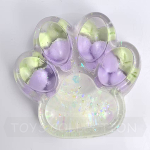 Jouet de décompression de paillettes <span class=keywords><strong>Mochi</strong></span> doux <span class=keywords><strong>fait</strong></span> <span class=keywords><strong>maison</strong></span> fraise brillante et fruits en cristal cadeau anti-Stress pour enfants adultes - Product Image 6