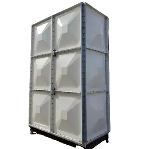 Réservoir d'eau durable SMC GRP 50000l de haute qualité 20 Litres Réservoir d'eau en plastique Stockage d'eau 10000l