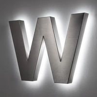 Lettres lumineuses LED personnalisées imperméables pour extérieur, lettres en relief 3D, enseignes pour devanture de magasin, signalétique LED pour entreprise