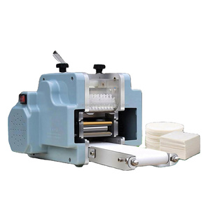 Machine à fabriquer des enveloppes de raviolis, machine à faire des feuilles de pâte pour wontons, pour pâte ronde ou carrée, machine portable pour faire des enveloppes de raviolis - Product Image 6