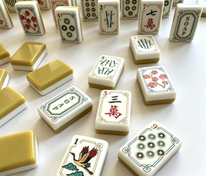 ชุดไพ่นกกระจอกหรูหราทันสมั<span class=keywords><strong>ย</strong></span> รุ่น Ginger Koi Mahjong-160 ชิ้น แบบสองชั้น ทำจากอะคริลิก พับเก็บได้ เป็นมิตรกับสิ่งแวดล้อม พกพาสะดวก ดีไซน์คลาสสิก ขัดเงาด้วยมือ เห<span class=keywords><strong>มา</strong></span>ะสำหรับใช้ในบ้าน - Product Image 4
