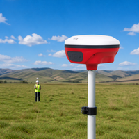 Récepteur GNSS S6 Plus RTK avec positionnement par satellite et NFC, licence permanente pour la topographie terrestre