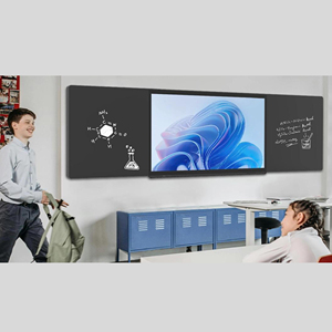 Fourniture d'usine 86 pouces coulissant interactif intelligent <span class=keywords><strong>Nano</strong></span> tableau noir écran tactile tout-en-un tableau d'écriture d'enseignement scolaire - Product Image 1
