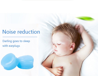 Bouchons d'oreilles en silicone, bouchons d'oreilles insonorisants pour le sommeil, bouchons d'oreilles étanches pour soulager la pression des avions