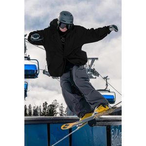 Veste de snowboard unisexe personnalisée avec capuche, imperméable 20K, coupe-vent, respirante, pour activités de plein air - Product Image 3