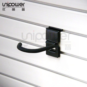 Unipower Slotted <b>Hook</b> Wall Mounted Heavy Duty Powder Coated Clothing Organizer Rectangle Shape - Product Image 2