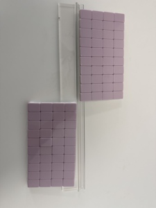 Juego de Mahjong Americano de Lujo Moderno Apeco, Cuatro Capas, Acrílico Morado Claro, Ecológico, Portátil, Resistente, para el Hogar - Product Image 4