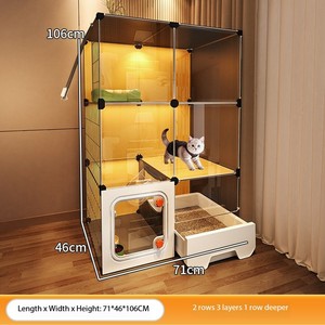 La Villa Tiene una Área Combinada de Dormitorio y Baño, que No Ocupa Mucho Espacio y Tiene un Tamaño Reducido, Cama/Nido para Mascotas - Product Image 3