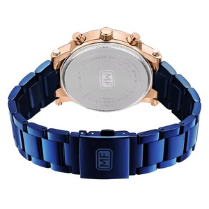 MINI FOCUS 0219 montre à quartz hommes montres de luxe hommes haut nouveau chronographe montre-bracelet en acier horloge Reloj hombre - Product Image 6