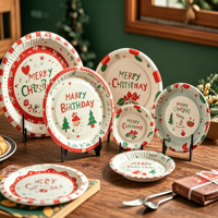 Assiettes jetables 100% compostables et écologiques, parfaites pour la maison, les restaurants, les événements et la restauration, articles : assiettes en papier