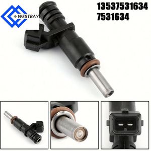 Injektor bahan bakar murah merek baru asli 7531634 13537531634 1353753163 untuk 128i 328i 328i x-drive <span class=keywords><strong>3</strong></span>.0L injektor De bensin - Product Image 3