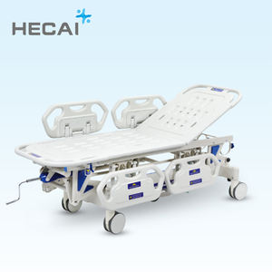 Chariot de transport manuel HECAI haut de gamme pour <span class=keywords><strong>ambulance</strong></span> d'urgence, civière médicale pour transfert de patients, prix usine - Product Image 1