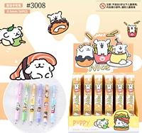 DHF1283 Venta al por Mayor de Cajas Ciegas de Bolígrafos de Gel con Diseños de Anime Kawaii, Bolígrafos Neutros para Estudiantes con Diseños de Capibara, Perro y Sailor Moon