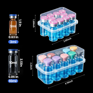 3ml 5ml 7ml 10ml 10cc 20ml Vaccine Bottle Packaging Storage Box Plastic Vial Box Boxes for Vials - Product Image 5