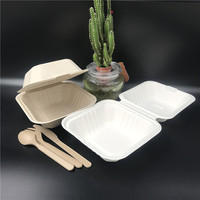 Vente en gros de produits écologiques de canne à sucre 6 pouces biodégradable jetable assiette à dessert en bagasse vaisselle en papier pour fête