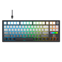 Penjualan Langsung Pabrik 87 Tombol Aksesoris Gaming Keycaps Switch Keyboard Mekanik Berkabel Ergonomis untuk Desktop