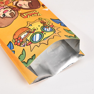 Fabbrica intero logo personalizzato di vendita di carta kraft con foglio di alluminio all'interno <span class=keywords><strong>per</strong></span> il confezionamento di cibo da asporto sacchetti di cibo foderato BBQ bag - Product Image 4