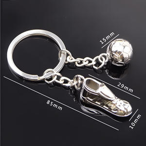 2025 модный спортивный брелок для ключей, футбол, баскетбол, бадминтон, теннис, боулинг, пинг-понг, металлический брелок с логотипом на заказ - Product Image 4