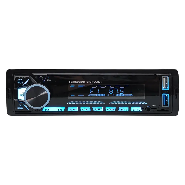Offre Spéciale 12V Fix panneau lecteur de cassette double usb musique charge Voice Assistant voiture lecteur mp3