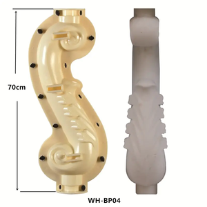 Balustres d'escalier en plastique ABS de haute précision pour la décoration d'escaliers intérieurs et extérieurs - Product Image 2