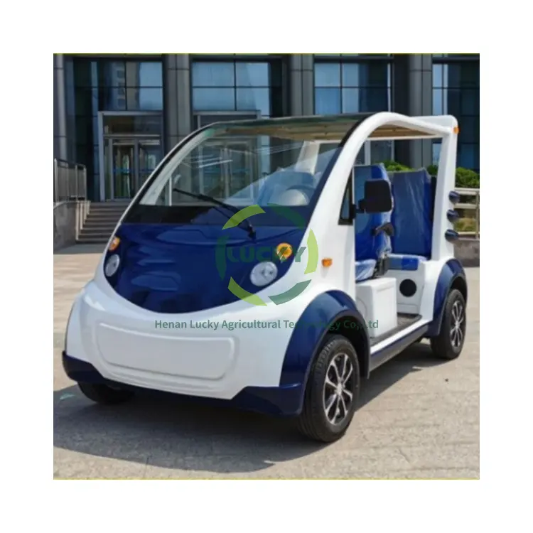 Custom Powerful 4 Wheel Cheap 6 Person Electric Club Car Golf Cart With Tires 215/40-12 Tubeless Vacuum For Sale
