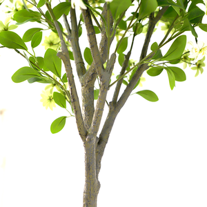 Jazmín Artificial de Alta Calidad con Flores Blancas de Plástico, Hojas Artificiales Realistas, 160 cm de Altura, Personalizable - Product Image 6