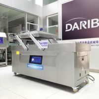 Machine d'emballage sous vide industrielle, machine d'emballage sous vide de viande braisée d'aliments cuits, machine d'emballage sous vide de pieds de poulet