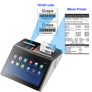 POS máy màn hình cảm ứng tự thanh toán Máy lòng trung thành đầu đọc thẻ vuông POS hệ thống không tiếp xúc thanh toán máy tính bảng POS <span class=keywords><strong>Bluetooth</strong></span> - Product Image 2