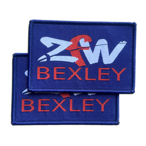 कस्टम लोगो डिजाइन गर्मी हस्तांतरण बुना हुआ कढ़ाई लेबल पैच कढ़ाई पैच कढ़ाई पैच पर लोहे - Product Image 2