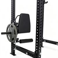 DW SPORTS Appareil d'extension des jambes réglable, robuste, pour entraînement assis des quadriceps, avec siège rembourré, pour usage domestique et professionnel