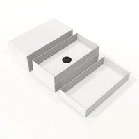 Pour iPhone 11 11 Plus 13 Pro Max Boîtes Matériaux recyclés avec gaufrage mat pour l'électronique grand public et les appareils photo