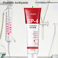 Dentifrice en gros écologique format voyage personnalisé, élimination des taches, blanchiment moderne SP 4