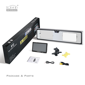 Màn Hình Xe Hơi 7 Inch Với Camera Biển Số 720P Châu Âu Để Đảo Chiều Xe - Product Image 5