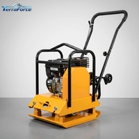 Compacteur à plaque vibrante autoporté TF-C120, 85 kg, 20 kN max, moteur thermique Honda, plaque de 430*530 mm