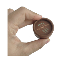 Mini Kraft Carton Baume À Lèvres Boîte De Papier Ronde 5ml En Gros Déodorant Conteneur Bâton Pot Emballage Rouge À Lèvres Papier Tube