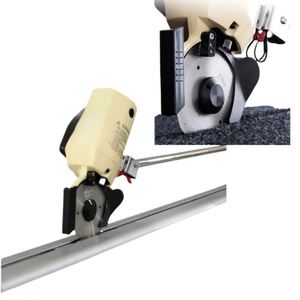 Automatic Cloth <b>Cutting</b> <b>Machine</b> with Long Handle Round Knife and <b>Fabric</b> End Cutter Thick Material Edge Cutter Used Condition - Product Image 1