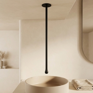 Rubinetto per Lavabo a Parete in Ottone <span class=keywords><strong>con</strong></span> <span class=keywords><strong>Sensore</strong></span> Automatico e Design a Goccia d'Acqua, Moderno - Product Image 1