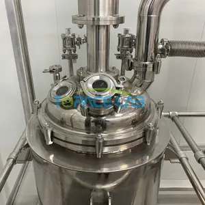 Reactor de cristalización de acero inoxidable de alto rendimiento 50L 100L 200L con motor de bomba de recipiente a presión automático condición usada - Product Image 3