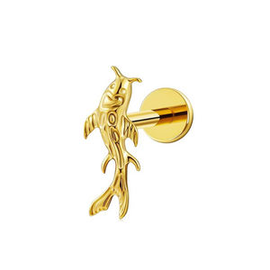 Lotus Wholesale G23 <b>Titanium</b> Claw Setting Zircon Internal Threaded Screws Labret Earrings Body Fine <b>Piercing</b> <b>Jewelry</b> Butterfly - Product Image 6