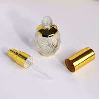 En stock : Flacon de parfum roll-on arabe Attar, flacon Alien, flacon compte-gouttes pour huile de parfum, flacon en verre avec bille roll-on