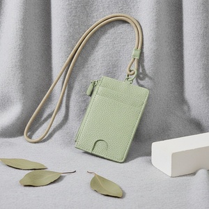 Monedero Colgante de Cuello Estilo Coreano, Lindo y Romántico, para Mujeres y Estudiantes, Ultrafino, Mini, Impermeable, Superligero, Fácil de Llevar, de PU - Product Image 5