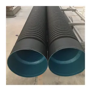 DN400 DN500 DN600 hdpe 8-inch-corrugated-drain-pipe with diameter drainage pipe 400mm