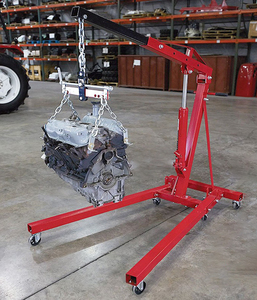 เครนเครื่องยนต์ 2 ตันสําหรับงานหนักขาตั้งรอกยกแจ็คการประชุมเชิงปฏิบัติการซ่อมเครนเครื่องยนต์ไฮดรอลิก - Product Image 2