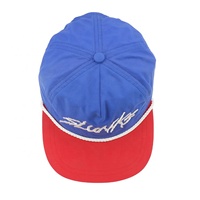 Casquettes de sport snapback 5 panneaux 100 % coton pour hommes, casquette de baseball avec cordon, vente en gros